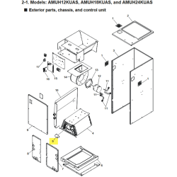 FUJITSU R87FJS064 RDS SENSOR COVER AMUH & ARUX A2L