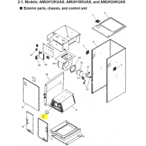 FUJITSU R87FJS064 RDS SENSOR COVER AMUH & ARUX A2L