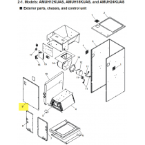 FUJITSU R87FJS039 BLOWER DOOR AMUH & ARUX A2L