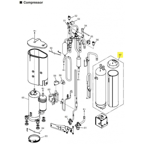FUJITSU K9360400000 aka 9360400000 ACCUMULATOR SA A2L