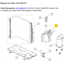 FUJITSU K9333982007 aka 9333982007 VALVE 4 WAY ASSY 12RLFW