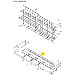 FUJITSU K9360429018 aka 9360429018 DRAIN PAN ASSEMBLY 36RSLX DW
