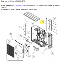 FUJITSU K9379431002 aka 9379431002 LEFT PANEL AOHFI