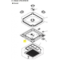 FUJITSU K9382821029 aka 9382821029 Decoration Panel UTG A2L