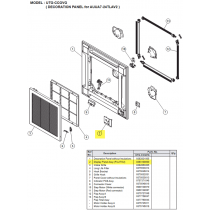 FUJITSU K9383100000 aka 9383100000 PANEL DISPLAY ASSY VAB A2L