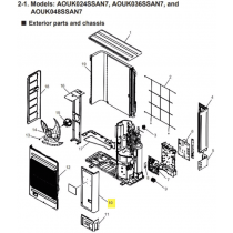 FUJITSU K9383876110 aka 9383876110 PANEL SERVICE G6 A2L