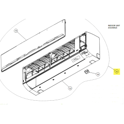 FUJITSU K9387072358 aka 9387072358 FRONT PANEL TA