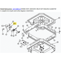 FUJITSU K9362775007 aka 9362775007 COVER-A PUMP AUU