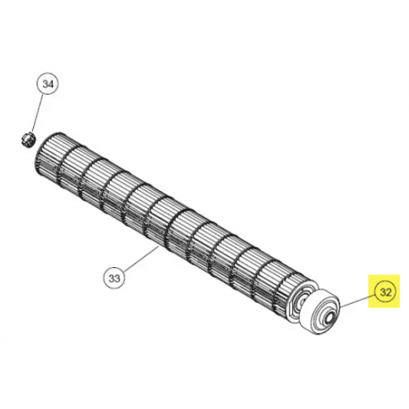 FUJITSU K9603253035 aka 9603253035 MOTOR DC BRUSHLESS 9~15RLS