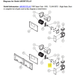 FUJITSU K9603411015 aka 9603411015 MOTOR DC BRUSHLESS 72 VR2