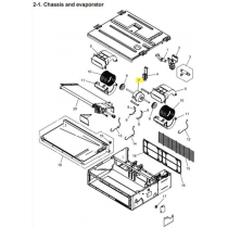 FUJITSU K9604029004 aka 9604029004 MOTOR DC BRUSHLESS MFG-X80VE2F FGLS A2L