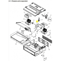 FUJITSU K9604200007 aka 9604200007 MOTOR DC BRUSHLESS MFG-X75VD2F FGLS A2L