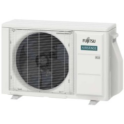 FUJITSU 24KNAS1 22,000 BTU 20 SEER2 Altair 300 Ductless R32 Heat Pump Air Conditioner Mini Split ASUH24KNAS & AOUH24KNAS1
