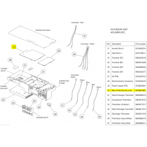 FUJITSU K9709907061 aka 9709907061 INVERTER CONTROL 24RLXFZ HY