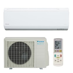 Daikin 9,000 btu 26.1 SEER Heat Pump & Air Conditioner Ductless Mini Split Quaternity FTXG09HVJU / RXG09HVJU