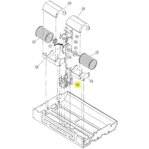 FUJITSU K9358591000 aka 9358591000 Motor Fixing Table Assy