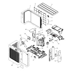 FUJITSU 9374330010  GUARD FAN HY DW