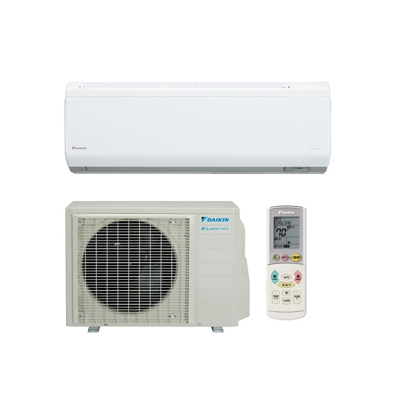 Daikin 12,000 btu 24.2 SEER Heat Pump & Air Conditioner Ductless Mini Split Quaternity FTXG12HVJU / RXG12HVJU 