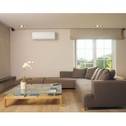 Daikin 12,000 btu 24.2 SEER Heat Pump & Air Conditioner Ductless Mini Split Quaternity FTXG12HVJU / RXG12HVJU 