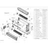 FUJITSU K9602850013 aka 9602850013 MOTOR DC BRUSHLESS UP AGU HVAB MFD-14TXAN DC340V 8P 16W