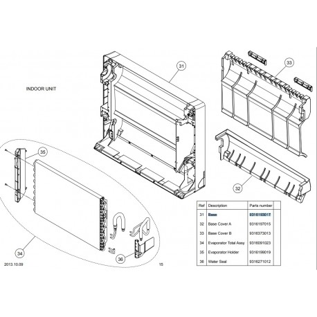 FUJITSU 9316193017 Base