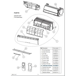 FUJITSU 9311948018 HOLDER ROOM THERMSTR HVAB