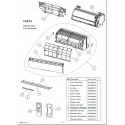 FUJITSU 9311858010 CASE DISPLAY RAC RLAV HVAB