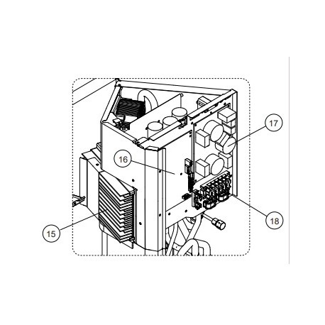 FUJITSU 9708511887 CONTROL PCB ASSY HY