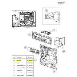 FUJITSU K9710995637aka 9710995637 CONTROLLER PCB HY