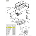 FUJITSU K9383937002 aka 9383937002 OVER DRAIN PAN 1 SA HY