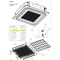 FUJITSU K9381690091 aka 9381690091 INTAKE GRILLE ASSY HY