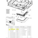 FUJITSU K9381348008 aka 9381348008 HOLDER THERMISTOR ROOM HVAB