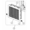 FUJITSU K9375726027 aka 9375726027 INTAKE GRILL TA UTG