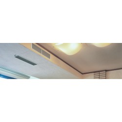 Daikin 9,000 btu 15.1 SEER Heat Pump & Air Conditioner Slim Duct Built-in Concealed Ceiling  FDXS09LVJU / RXS09LVJU