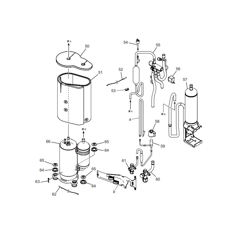 FUJITSU K9970209000 aka 9970209000 COIL EXPANSION VALVE HY