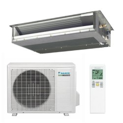 Daikin 9,000 btu 15.1 SEER Heat Pump & Air Conditioner Slim Duct Built-in Concealed Ceiling  FDXS09LVJU / RXS09LVJU