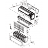 FUJITSU K9387756227 aka 9387756227 INTAKE GRILLE HY