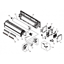 FUJITSU K9711732088 aka 9711732088 CONTROLLER PCB K20AZ-2104HSE-C1