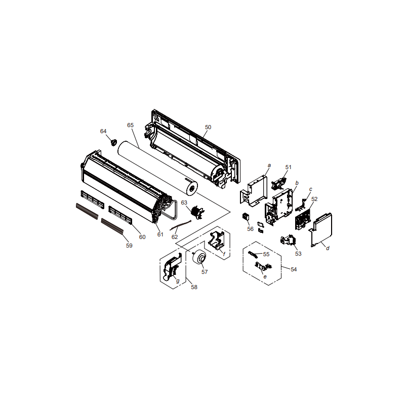 FUJITSU K9387593389  aka 9387593389 EVAPORATOR TA HY ASUH