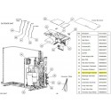 FUJITSU K9900817015 aka 9900817015 THERMISTOR HEAT EXCH PAC HFI