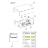 FUJITSU K9707393712 aka 9707393712 Main PCB (AUU12)