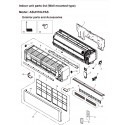 FUJITSU K9387756210 aka 9387756210 INTAKE GRILLE HY