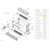 FUJITSU 9708532141 CONTROLLER PCB wTH AGU12RLF HY