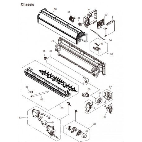 FUJITSU K9387590142 aka 9387590142 DRAIN PAN TA HY