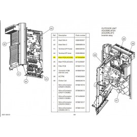 FUJITSU K9710455094 aka 9710455094 Main PCB (AOU36)