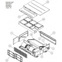 FUJITSU K9380682042 aka 9380682042 Evaporator Total Assy