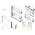 FUJITSU K9316091023 aka 9316091023 Evaporator Total Assy