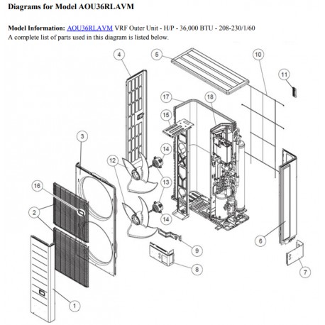 FUKITSU K9603042035 aka 9603042035 MOTOR DC BRUSHLESS HVAB