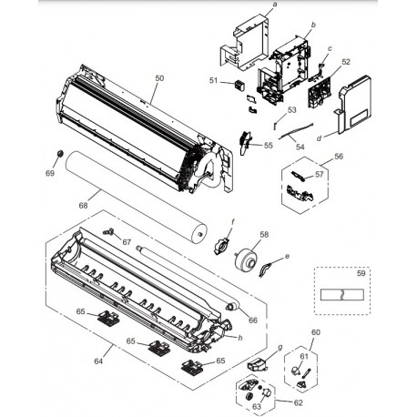 FUJITSU K9387064155 aka 9387064155 EVAPORATOR TA HY