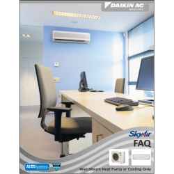 Daikin 18,000 btu 18.6 SEER Cooling Only Ductless Mini Split Air Conditioner FAQ18PVJU / RZR18PVJU